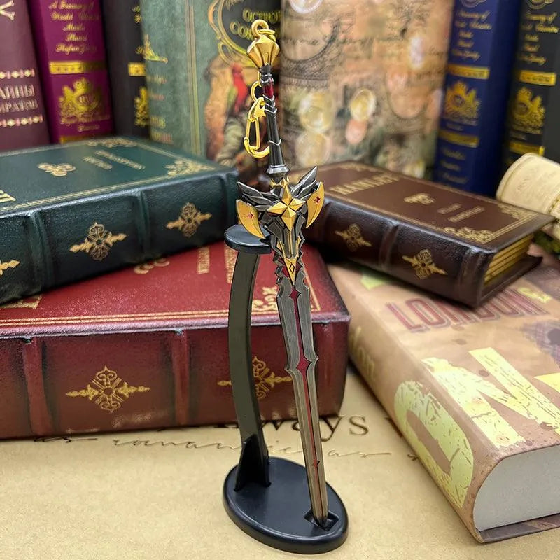 The Black Sword Replica | Genshin Impact Metal Sword | 1:6 Scale Collectible | BlacksmithSONG - BlacksmithSONG