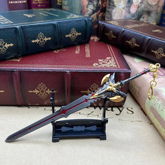 The Black Sword Replica | Genshin Impact Metal Sword | 1:6 Scale Collectible | BlacksmithSONG - BlacksmithSONG