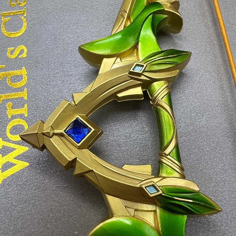 The Viridescent Hunt Bow Replica | Genshin Impact Metal Collectible | 1:6 Scale | BlacksmithSONG - BlacksmithSONG