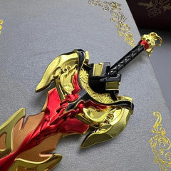 Serpent Spine Sword Replica | Genshin Impact Metal Claymore | 1:6 Scale Collectible | BlacksmithSONG - BlacksmithSONG