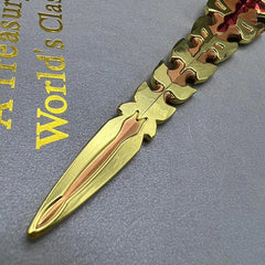 Serpent Spine Sword Replica | Genshin Impact Metal Claymore | 1:6 Scale Collectible | BlacksmithSONG - BlacksmithSONG