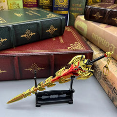 Serpent Spine Sword Replica | Genshin Impact Metal Claymore | 1:6 Scale Collectible | BlacksmithSONG - BlacksmithSONG