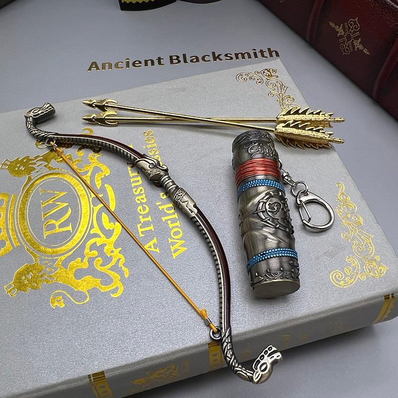 God of War Talon Bow Replica - Atreus' Precision Hunter Weapon | Norse Wilderness Survival Archery Collectible - BlacksmithSONG