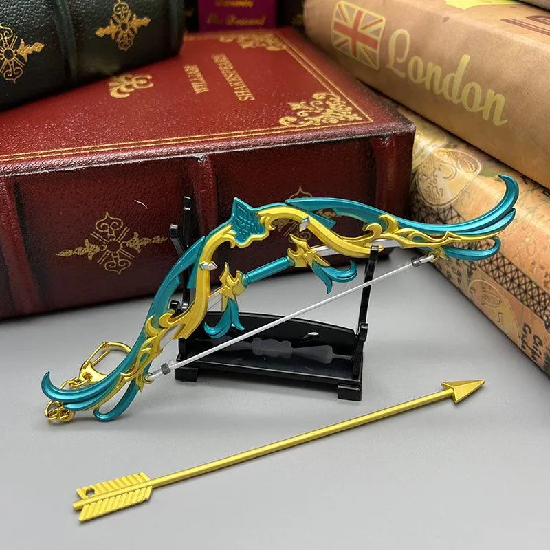 Elegy for the End Replica | Genshin Impact Metal Bow | 1:6 Scale Collectible | BlacksmithSONG - BlacksmithSONG