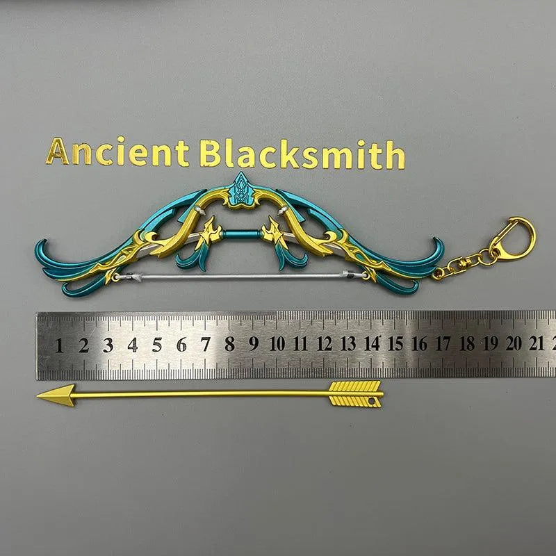 Elegy for the End Replica | Genshin Impact Metal Bow | 1:6 Scale Collectible | BlacksmithSONG - BlacksmithSONG