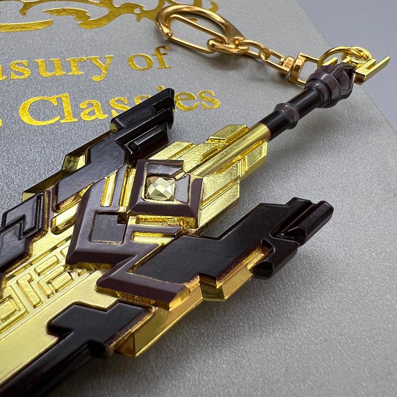 Genshin Impact The Unforged 1:6 Aerospace Alloy Claymore for Shield-Boosted Gaming Den Hardcore Collection - BlacksmithSONG