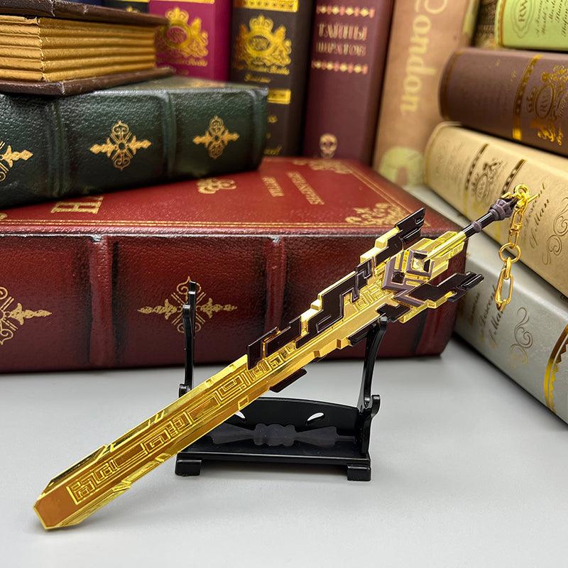 Genshin Impact The Unforged 1:6 Aerospace Alloy Claymore for Shield-Boosted Gaming Den Hardcore Collection - BlacksmithSONG