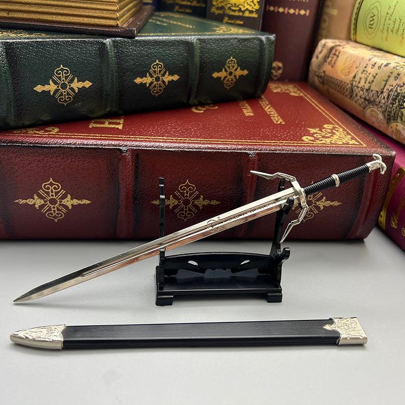 Geralt's Silver Sword - 1:6 Witcher 3 Promo Replica | BlacksmithSONG - BlacksmithSONG