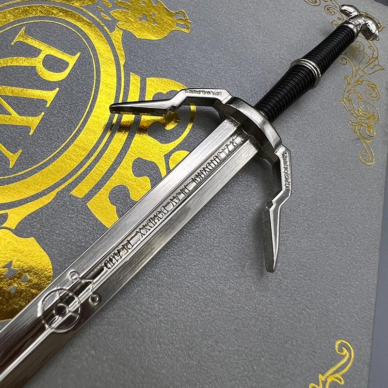 Geralt's Silver Sword - 1:6 Witcher 3 Promo Replica | BlacksmithSONG - BlacksmithSONG