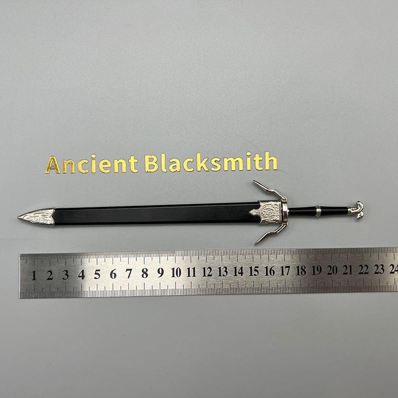 Geralt's Silver Sword - 1:6 Witcher 3 Promo Replica | BlacksmithSONG - BlacksmithSONG