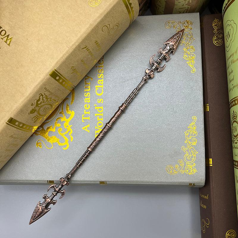 Black Thorn Replica - AC Odyssey Mercenary's Weapon 1:6 Zinc Alloy | Cursed Athenian Naval Relic | Hades-Inspired Edge for Greek Mythology Collectors - BlacksmithSONG