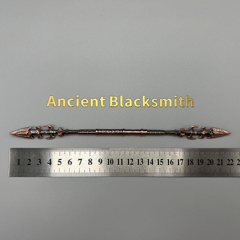 Black Thorn Replica - AC Odyssey Mercenary's Weapon 1:6 Zinc Alloy | Cursed Athenian Naval Relic | Hades-Inspired Edge for Greek Mythology Collectors - BlacksmithSONG