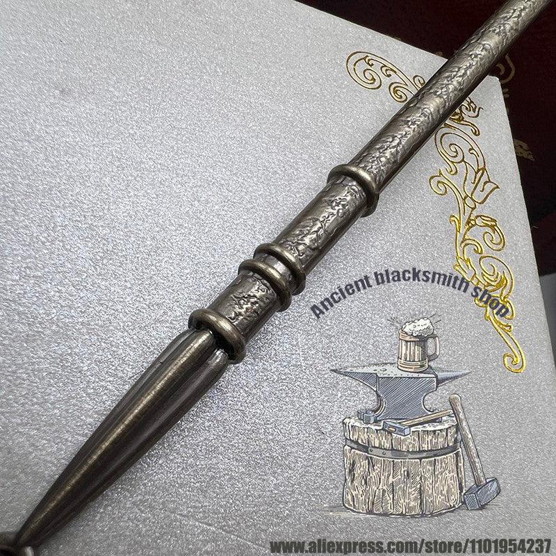 Athena's Spear Replica - AC Odyssey Divine Weapon 1:6 Scale | Greek Pantheon Artifact | Atlantis DLC Inspired Display for Mythological Collectors - BlacksmithSONG
