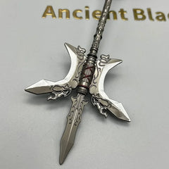 1:6 scale anime-style zinc alloy fantasy weapon replica with ornate blade detailing