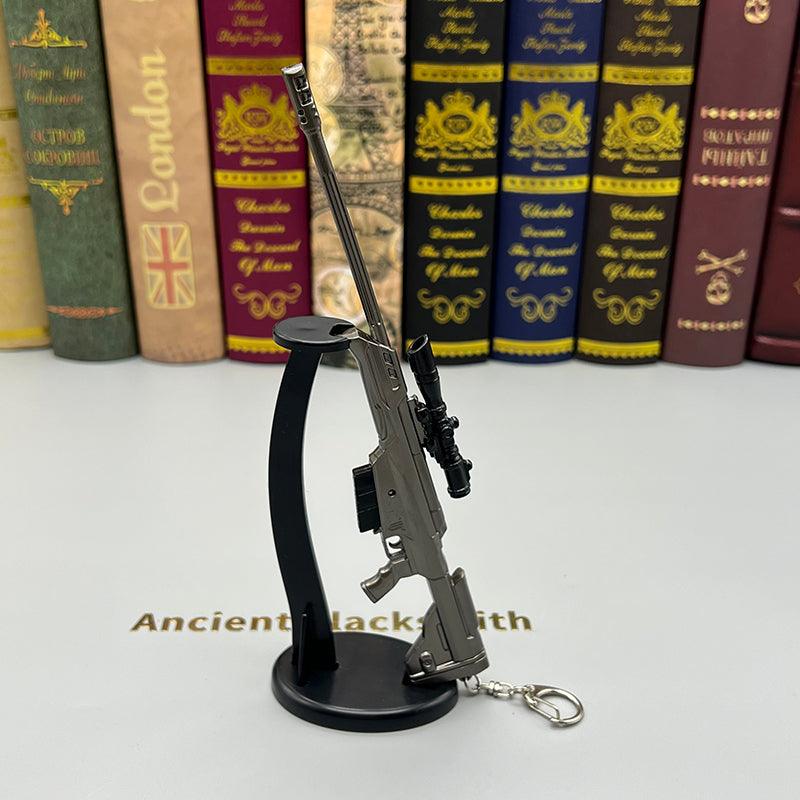 Operator Sniper Rifle Zinc Alloy Replica - VALORANT One-Shot Kill Weapon 1:6 Scale | High-Caliber Barrel & Grey finish | Electroplated Zinc Alloy for Precision Gaming Displays - BlacksmithSONG