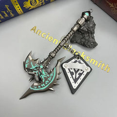 Shadowmourne Axe Replica | World of Warcraft | 1:6 Scale Metal Collectible | BlacksmithSONG - BlacksmithSONG