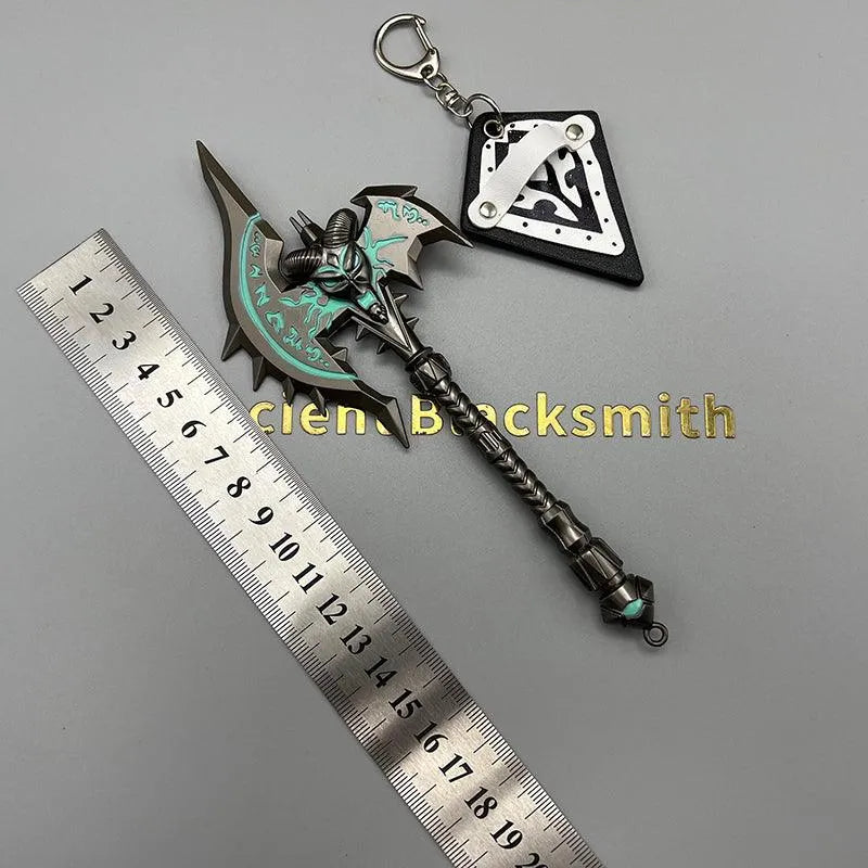 Shadowmourne Axe Replica | World of Warcraft | 1:6 Scale Metal Collectible | BlacksmithSONG - BlacksmithSONG