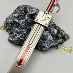 Hardedge Sword Replica | Final Fantasy VII Cloud Strife | 1:6 Scale Metal Collectible | BlacksmithSONG - BlacksmithSONG