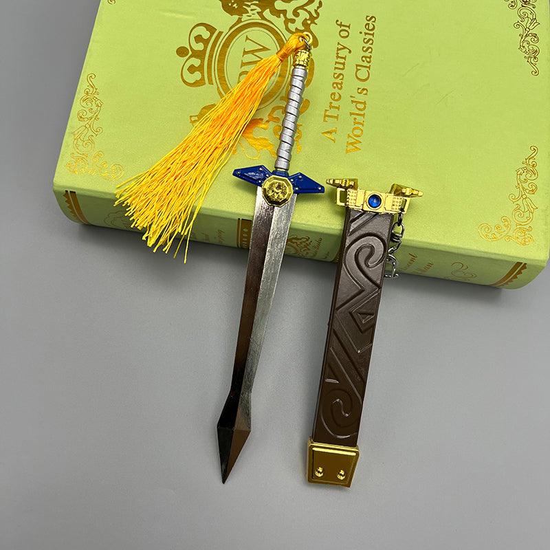 Biggoron's Colossal Sword Replica - The Legend of Zelda Ocarina of Time Giant's Blade 1:6 Scale | Goron-Forged Zinc Alloy & Rustic Patina Finish | Death Mountain Challenge Collector's Display - BlacksmithSONG