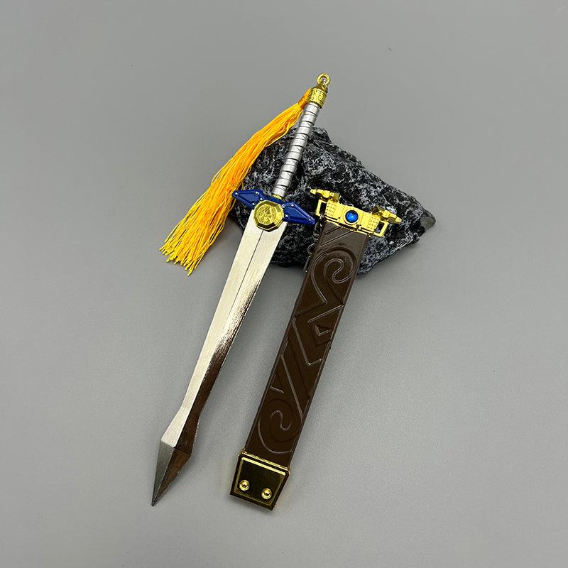 Biggoron's Colossal Sword Replica - The Legend of Zelda Ocarina of Time Giant's Blade 1:6 Scale | Goron-Forged Zinc Alloy & Rustic Patina Finish | Death Mountain Challenge Collector's Display - BlacksmithSONG