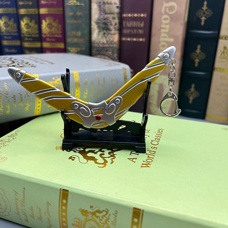 Sea-Breeze Boomerang - The Legend of Zelda Wind Waker Oceanic Weapon 1:6 | Coral Inlaid Grip & Salt-Weathered Coating | Electrostatic Aged Zinc Alloy for Pirate Voyage Collectors - BlacksmithSONG