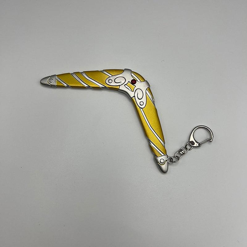 Sea-Breeze Boomerang - The Legend of Zelda Wind Waker Oceanic Weapon 1:6 | Coral Inlaid Grip & Salt-Weathered Coating | Electrostatic Aged Zinc Alloy for Pirate Voyage Collectors - BlacksmithSONG