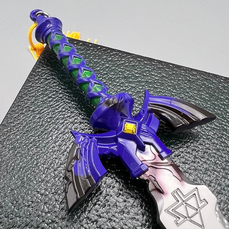 Broken Master Sword Replica - The Legend of Zelda Decayed Holy Blade 1:6 Scale | Corroded Electroplated Edge & Triforce Fracture | Post-Calamity Hyrule Display for Restoration Quest Fans - BlacksmithSONG