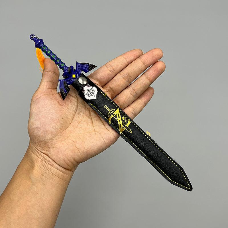 Broken Master Sword Replica - The Legend of Zelda Decayed Holy Blade 1:6 Scale | Corroded Electroplated Edge & Triforce Fracture | Post-Calamity Hyrule Display for Restoration Quest Fans - BlacksmithSONG