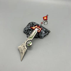 Corrupted Ashbringer Replica | World of Warcraft Sword | 1:6 Scale Metal Collectible | BlacksmithSONG - BlacksmithSONG