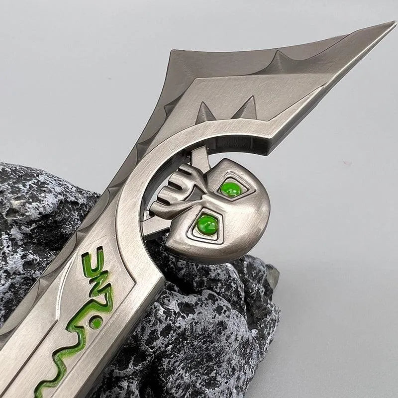 Corrupted Ashbringer Replica | World of Warcraft Sword | 1:6 Scale Metal Collectible | BlacksmithSONG - BlacksmithSONG