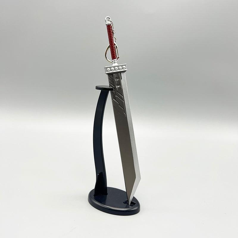 Buster Sword Replica - Final Fantasy VII Cloud Strife's Iconic Blade 1:6 Scale | Zinc Alloy Forged Edge & Battle-Worn Enamel | Shinra Soldier Memorial Display for Crisis Core Archivists - BlacksmithSONG