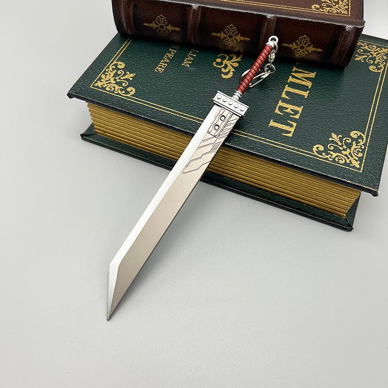 Buster Sword Replica - Final Fantasy VII Cloud Strife's Iconic Blade 1:6 Scale | Zinc Alloy Forged Edge & Battle-Worn Enamel | Shinra Soldier Memorial Display for Crisis Core Archivists - BlacksmithSONG