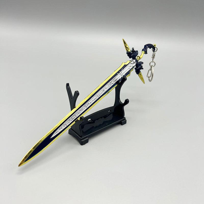 Ultima Sword Replica - Final Fantasy XV Bahamut's Divine Blade 1:6 Scale | Dragonkin Alloy Core & Celestial Edge Polishing | Astral War Relic for Six Royal Arms Completionists - BlacksmithSONG