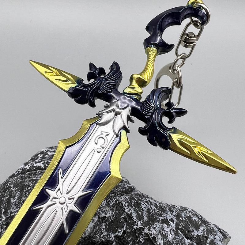 Ultima Sword Replica - Final Fantasy XV Bahamut's Divine Blade 1:6 Scale | Dragonkin Alloy Core & Celestial Edge Polishing | Astral War Relic for Six Royal Arms Completionists - BlacksmithSONG