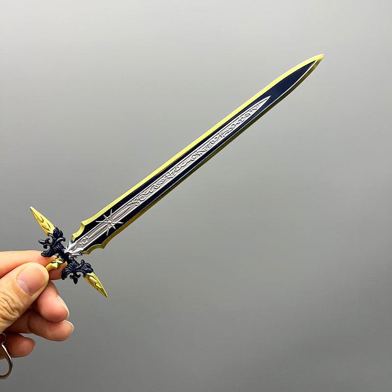Ultima Sword Replica - Final Fantasy XV Bahamut's Divine Blade 1:6 Scale | Dragonkin Alloy Core & Celestial Edge Polishing | Astral War Relic for Six Royal Arms Completionists - BlacksmithSONG