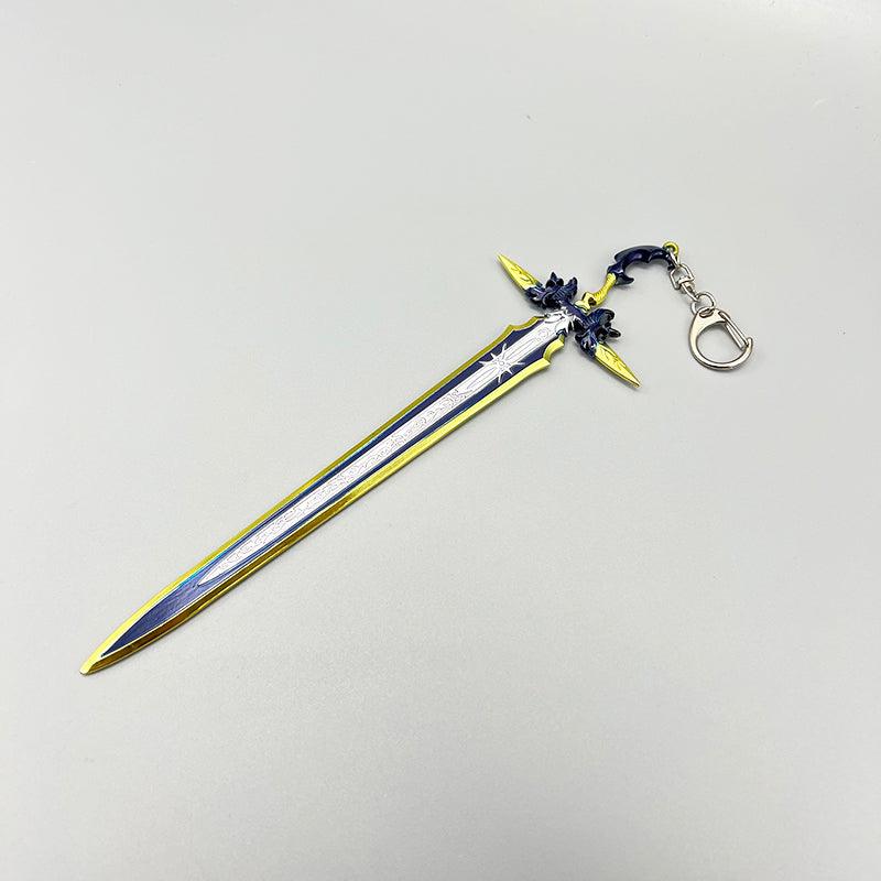 Ultima Sword Replica - Final Fantasy XV Bahamut's Divine Blade 1:6 Scale | Dragonkin Alloy Core & Celestial Edge Polishing | Astral War Relic for Six Royal Arms Completionists - BlacksmithSONG
