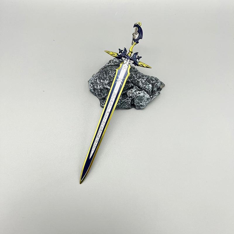 Ultima Sword Replica - Final Fantasy XV Bahamut's Divine Blade 1:6 Scale | Dragonkin Alloy Core & Celestial Edge Polishing | Astral War Relic for Six Royal Arms Completionists - BlacksmithSONG