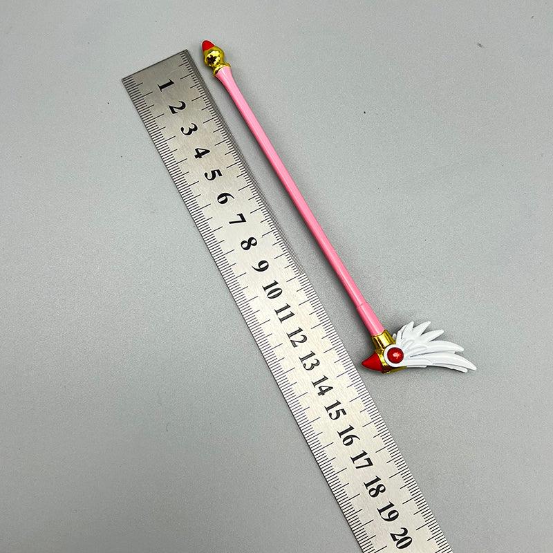Clow Sealing Wand - Cardcaptor Sakura Original Zinc Alloy Staff| Clow Reed's Legacy Artifact | Sakura Card Captor Zinc Alloy Display for Nostalgic Fans - BlacksmithSONG