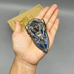Lion Shield Replica | Warcraft Movie Alliance Shield | 1:6 Scale | BlacksmithSONG - BlacksmithSONG
