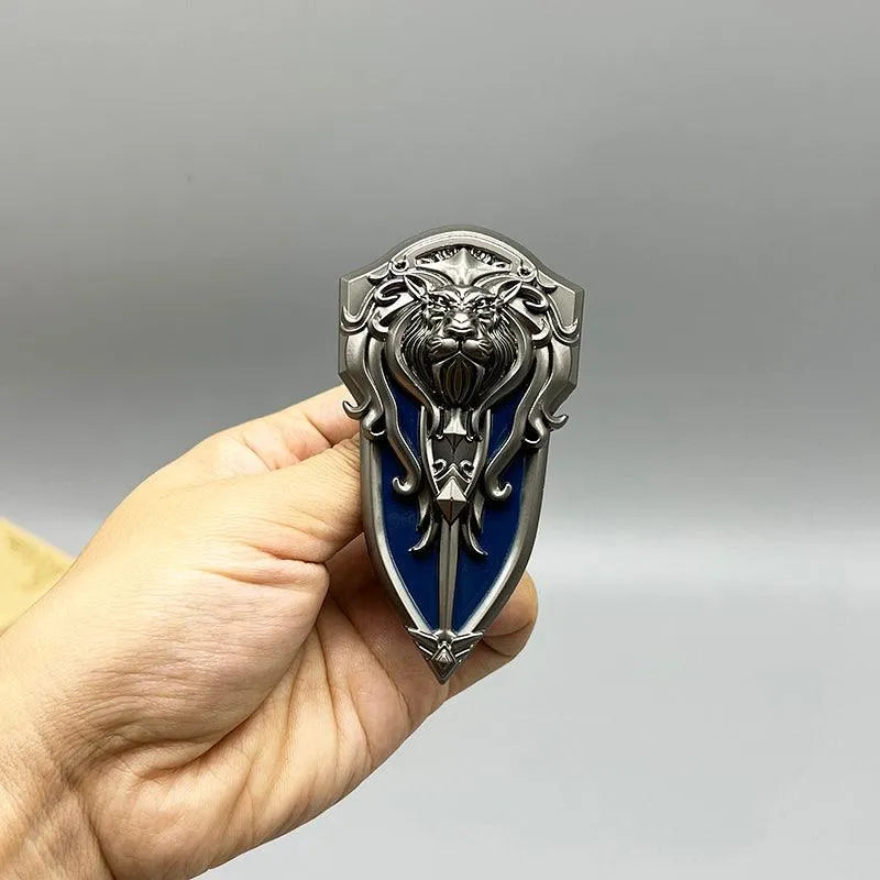 Lion Shield Replica | Warcraft Movie Alliance Shield | 1:6 Scale | BlacksmithSONG - BlacksmithSONG
