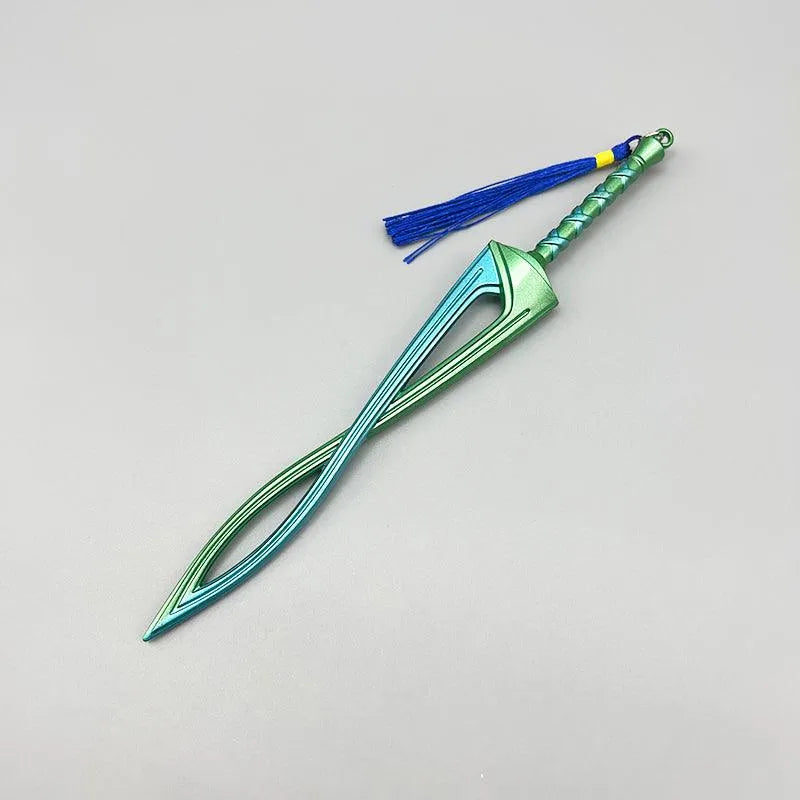 Fierce Deity Sword - The Legend of Zelda Majora's Mask Oni Link Weapon 1:6 Scale | Dark Termina Alloy & Mask Energy Core Design | Limited Edition Zinc Display for Moonfall Survivors - BlacksmithSONG