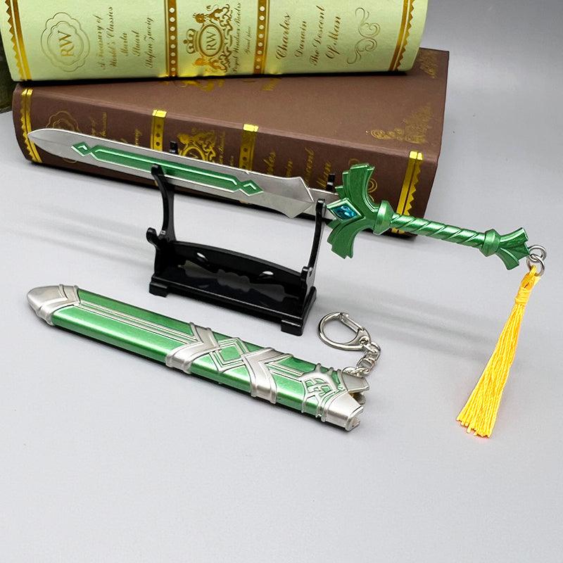 Goddess Sword Replica - The Legend of Zelda Skyward Strike Artifact 1:6 Scale | Divine Forged Zinc Alloy & Celestial Patina | Hylia's Legacy Display for Skyward Sword Archivists - BlacksmithSONG