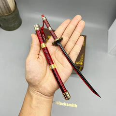 Sandai Kitetsu Katana Replica | Zoro One Piece Metal Sword | 1:6 Scale | BlacksmithSONG - BlacksmithSONG