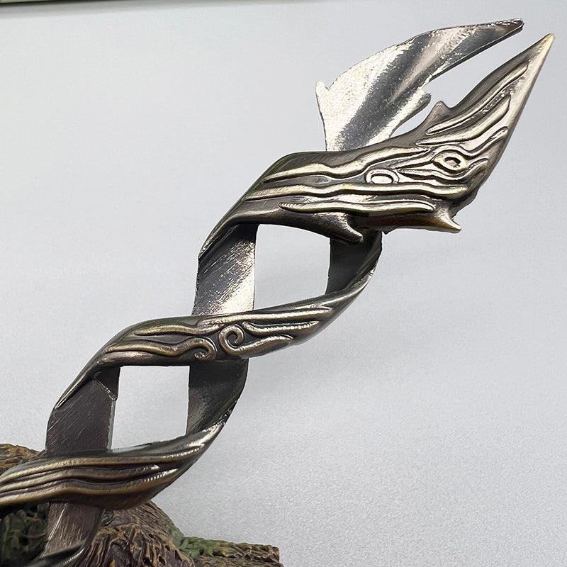 Elden Ring Godslayer's Greatsword Replica - Gloam-Eyed Queen's Divine Slayer | Scratch-Resistant Enamel Finish Sculpture - BlacksmithSONG