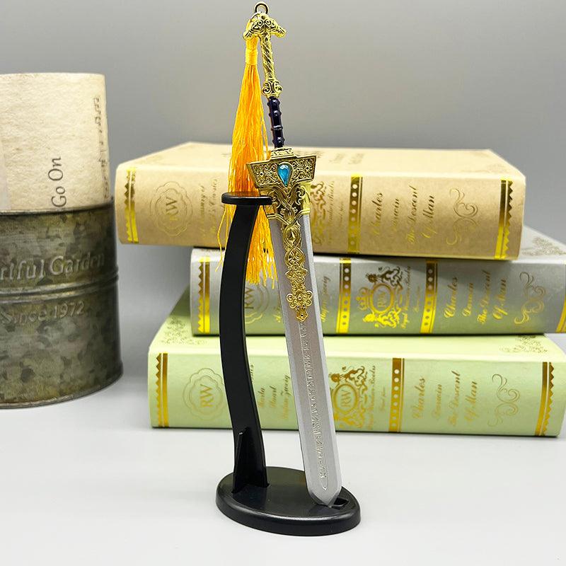 Elden Ring Blaidd's Royal Greatsword Replica - Half-Wolf Champion's Zinc Alloy Sculpture | Scratch-Resistant Gaming Decor - BlacksmithSONG