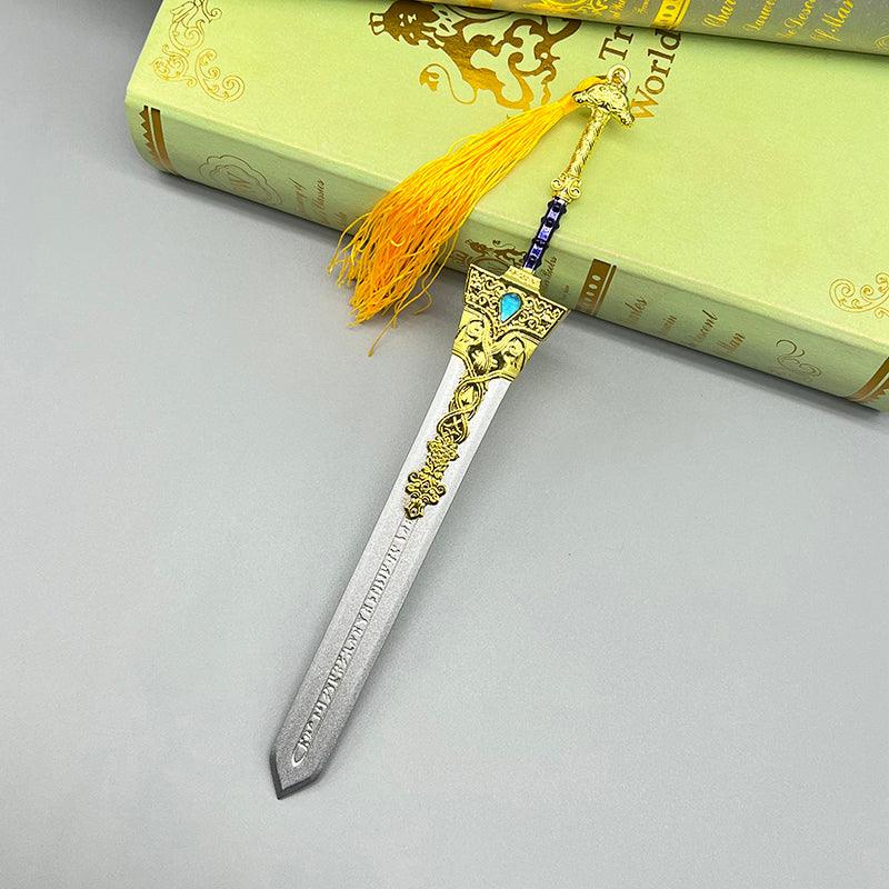 Elden Ring Blaidd's Royal Greatsword Replica - Half-Wolf Champion's Zinc Alloy Sculpture | Scratch-Resistant Gaming Decor - BlacksmithSONG