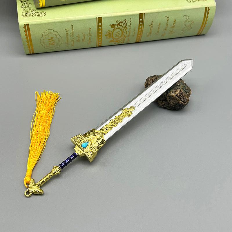 Elden Ring Blaidd's Royal Greatsword Replica - Half-Wolf Champion's Zinc Alloy Sculpture | Scratch-Resistant Gaming Decor - BlacksmithSONG