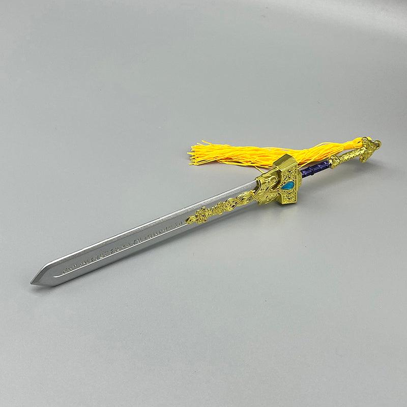Elden Ring Blaidd's Royal Greatsword Replica - Half-Wolf Champion's Zinc Alloy Sculpture | Scratch-Resistant Gaming Decor - BlacksmithSONG