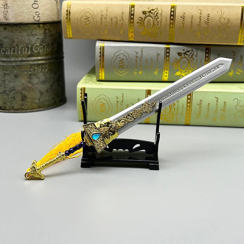 Elden Ring Blaidd's Royal Greatsword Replica - Half-Wolf Champion's Zinc Alloy Sculpture | Scratch-Resistant Gaming Decor - BlacksmithSONG