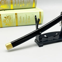 Anime-style 1:6 zinc alloy sword replica on display stand, collectible for cosplay